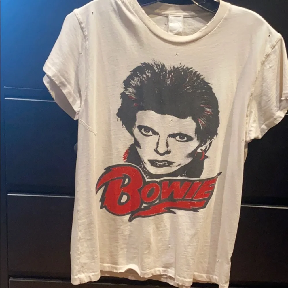 MADEWORN David Bowie Crew Tee XS - Picture 4 of 6